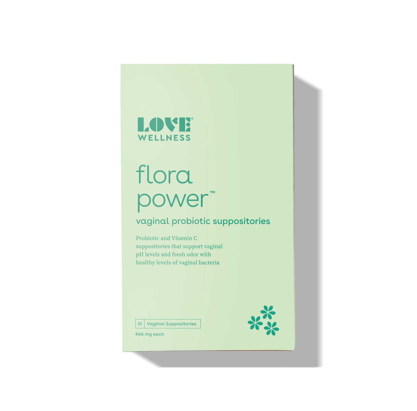 Flora Power™ Vaginal Probiotic Suppositories